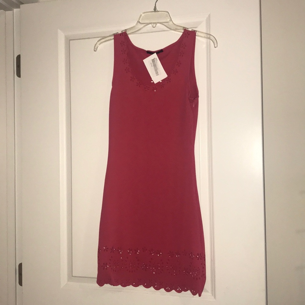 Spring pink dress
